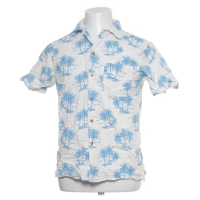 Kortärmad skjorta (Blå, Vit, Flerfärgad) från Rotation Bomull