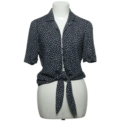 Blouse (Noir, Blanc) de Mango Suit Polyester