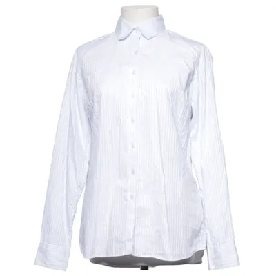 Skjorta (Blå, Vit) från Feminine Bomull