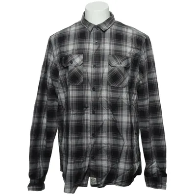 Chemise en flanelle (Noir, Gris, Blanc) de Denim by Hampton Republic 27 Coton