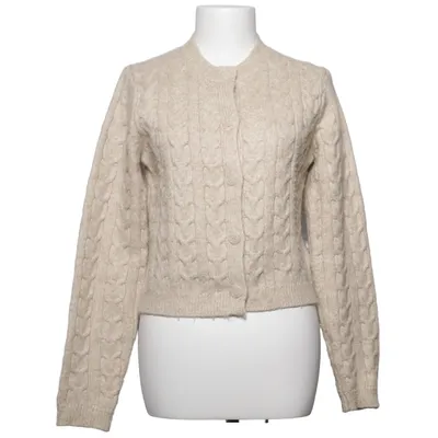 Cardigan (Beige) fra Samsa Collection Polyester, Uld