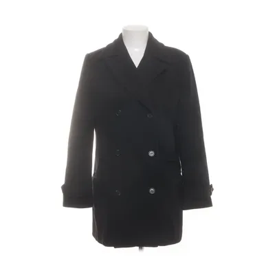 Manteau (Noir) de Erich Fend Cachemire, Polyamide, Laine