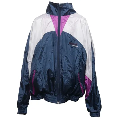 Trainingsjack (Blauw, Wit, Lila) van Superpros Katoen, Nylon, Polyester