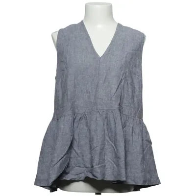 Peplum Top (Grau) von InWear Leinen, Viskose