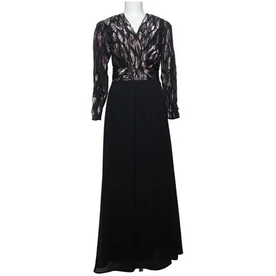 Avondjurk (Zwart, Roze, Zilver) van Hermann Lange Polyester, Viscose