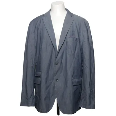 Blazer (Bleu) de Engbers Coton, Élasthane, Polyester