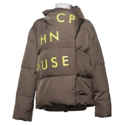 Vinterjacka (Grå) från Copenhagen Muse Dun, Fjädrar, Polyester