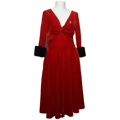 Dress (Red, Black) from Voodoo Vixen Elastane, Polyester