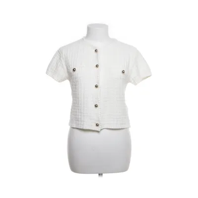 Vest (White) from H&M Cotton, Acrylic