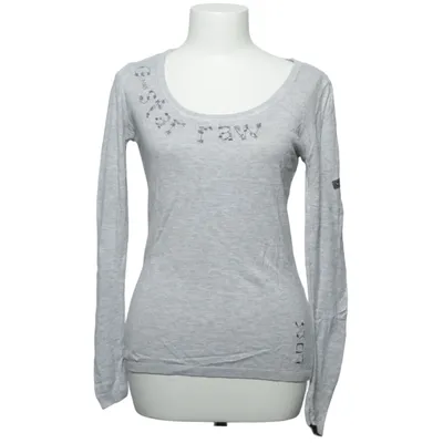 Langærmet t-shirt (Grå) fra G-Star Raw Elastan, Viscose