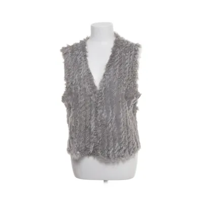 Pälsväst (Grå) från Soyaconcept Akryl, Kaninpäls