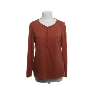 Henley shirt (Bruin) van ESPRIT Katoen, Polyester