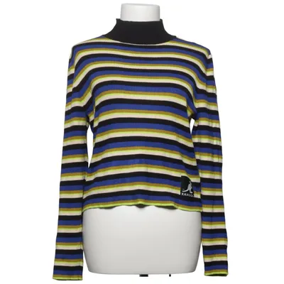 Pul à col roulé (Bleu, Multicolore) de Kangol x H&M Acrylique, Polyamide, Viscose