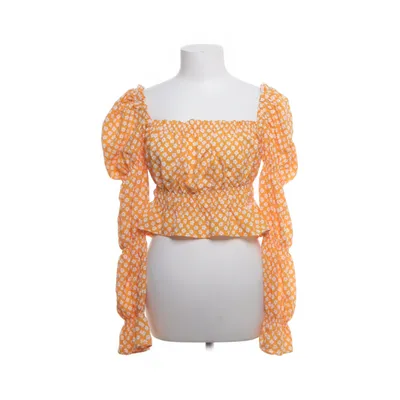 Bluse (Orange) fra Divided by H&M Polyester, Elastan