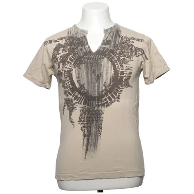 T-shirt (Beige, Brun) från Poco Loco Bomull