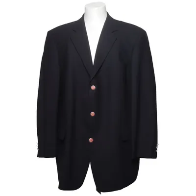 Blazer (Sort) fra Mario Barutti Elastan, Viscose, Uld