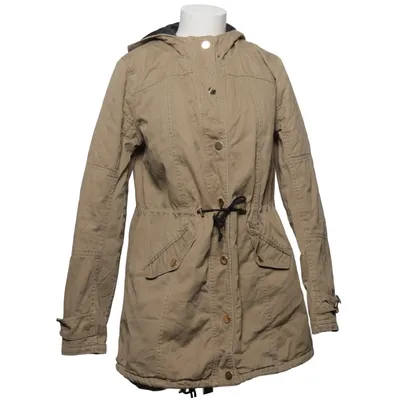 Parka (Beige) van Miss Miss Katoen, Polyester