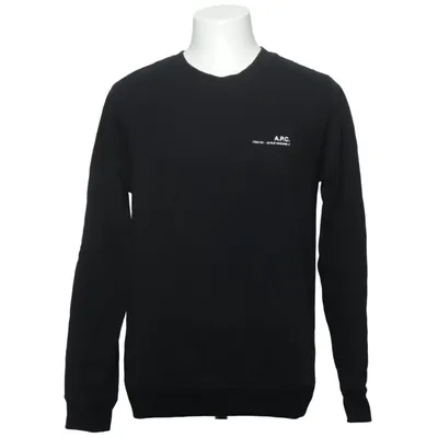 Sweatshirt (Noir) de A.P.C. Coton, Élasthane