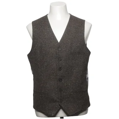 Suit vest (Gray) from Heart and Dagger Cotton, Polyester, Wool