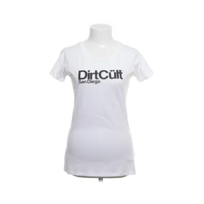 T-shirt (Vit, Svart) från DirtCult Bomull