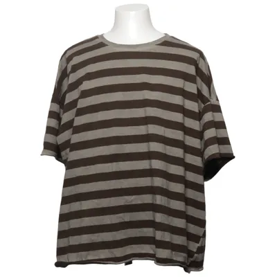 T-shirt (Marron, Gris) de Buykud Coton