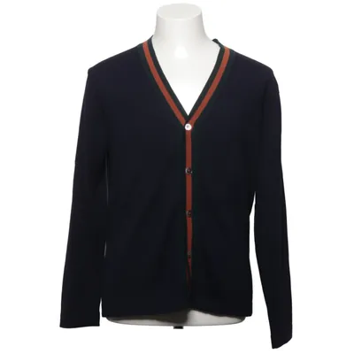 Cardigan (Blauw, Groen, Oranje) van Morgano Merinowol