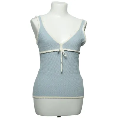 Tank Top (Blue, White) from Djerf Avenue Cotton