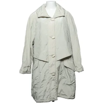 Coat (Beige) from Nino Cotton, Polyamide