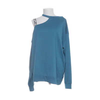 Topp (Blå) från Shein Curve Bomull, Polyester
