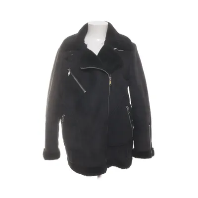 Shearling jas (Zwart) van Light Before Dark