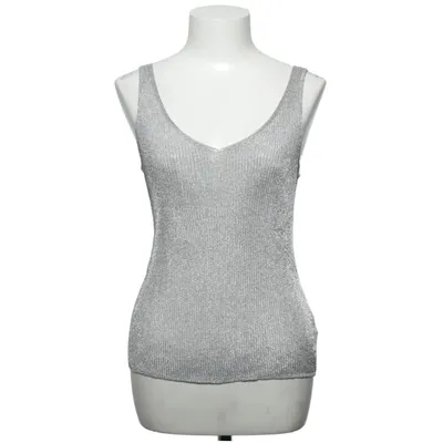 Tank Top (Silver) from Second Female Polyester, Viscose