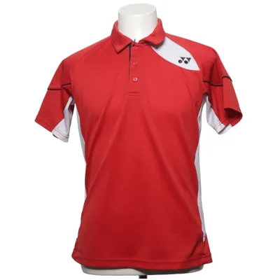 Polo (Rouge, Blanc) de Yonex Polyester