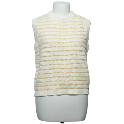 Pull sans manches (Blanc, Jaune) de Bik Bok Acrylique, Coton, Polyamide