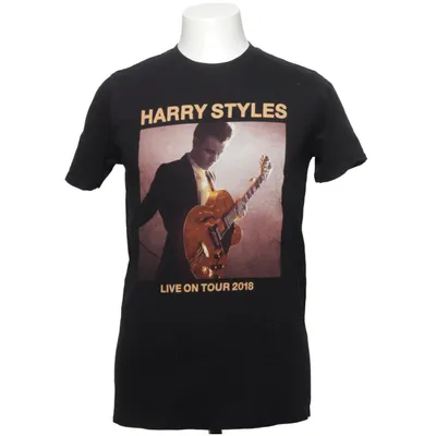 T-shirt (Sort) fra Harry Styles Bomuld