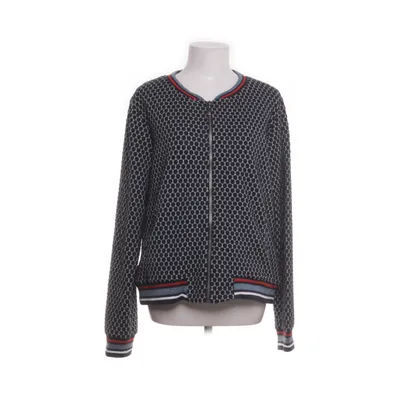 Jacket (Blue) from La Ligna Polyester, Cotton, Viscose, Elastane