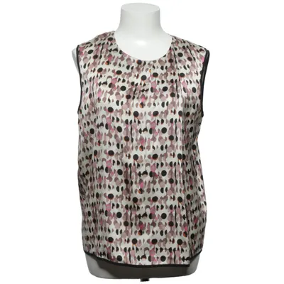 Top (White, Multicolored) from DAY Birger et Mikkelsen Elastane, Silk