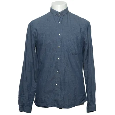 Shirt (Blauw) van Ljung Katoen, Wol