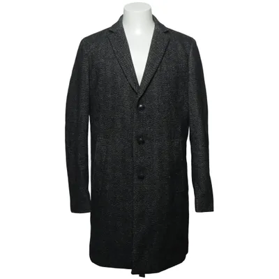 Coat (Gray) from Premium by Jack & Jones Polyester, Wool
