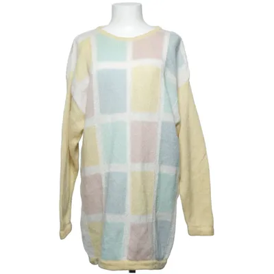 Pull-over (Jaune, Multicolore) de Crisca Acrylique, Mohair, Polyamide, Laine