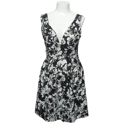 Robe (Noir, Blanc) de Audrey Élasthane, Polyester