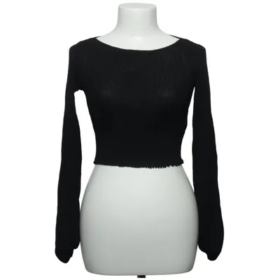 Sweater (Black) from Zara Knit Polyamide, Viscose