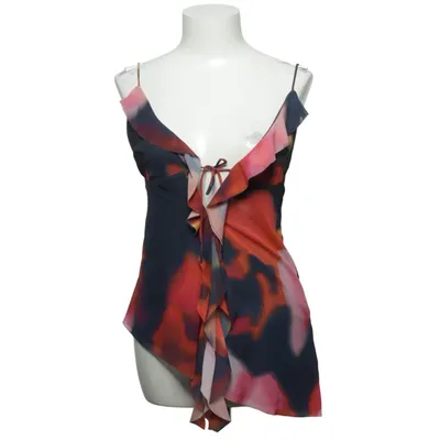 Tanktop (Blauw, Meerkleurig) van Zara Elastaan, Polyester