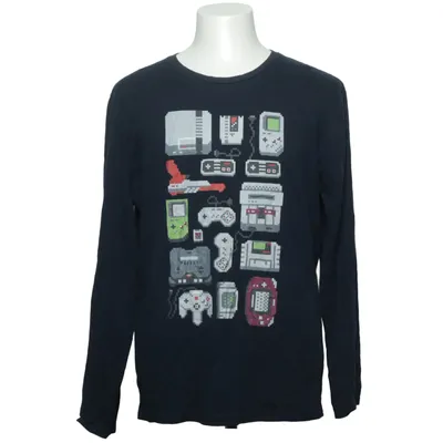 Long sleeve T-shirt (Blue) from Threadless Cotton