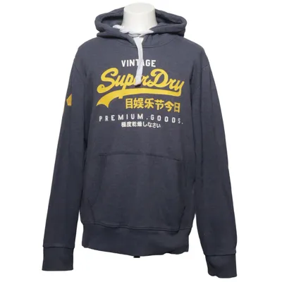 Huvtröja (Blå) från Superdry Bomull, Polyester