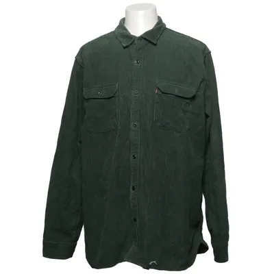 Skjortejakke (Grøn) fra Levi Strauss & Co Bomuld, Elastan