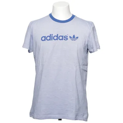 T-shirt (Bleu, Blanc) de Adidas Coton