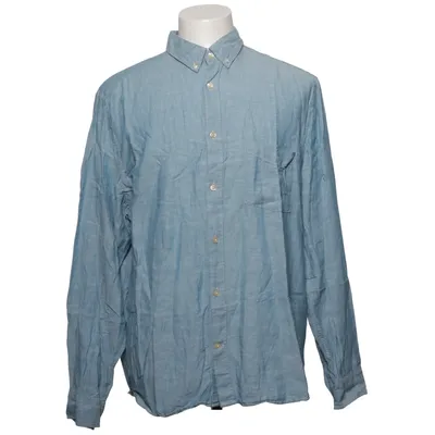Button down shirt (Blue) from Label Of Graded Goods Cotton, Linen
