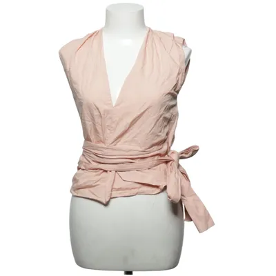Wikkelblouse (Roze) van Zara Katoen
