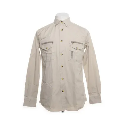 Buttondown-skjorta (Beige) från Brokared Bomull, Elastan