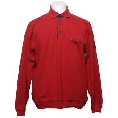Collegetröja (Röd) från Kitaro Bomull, Polyester